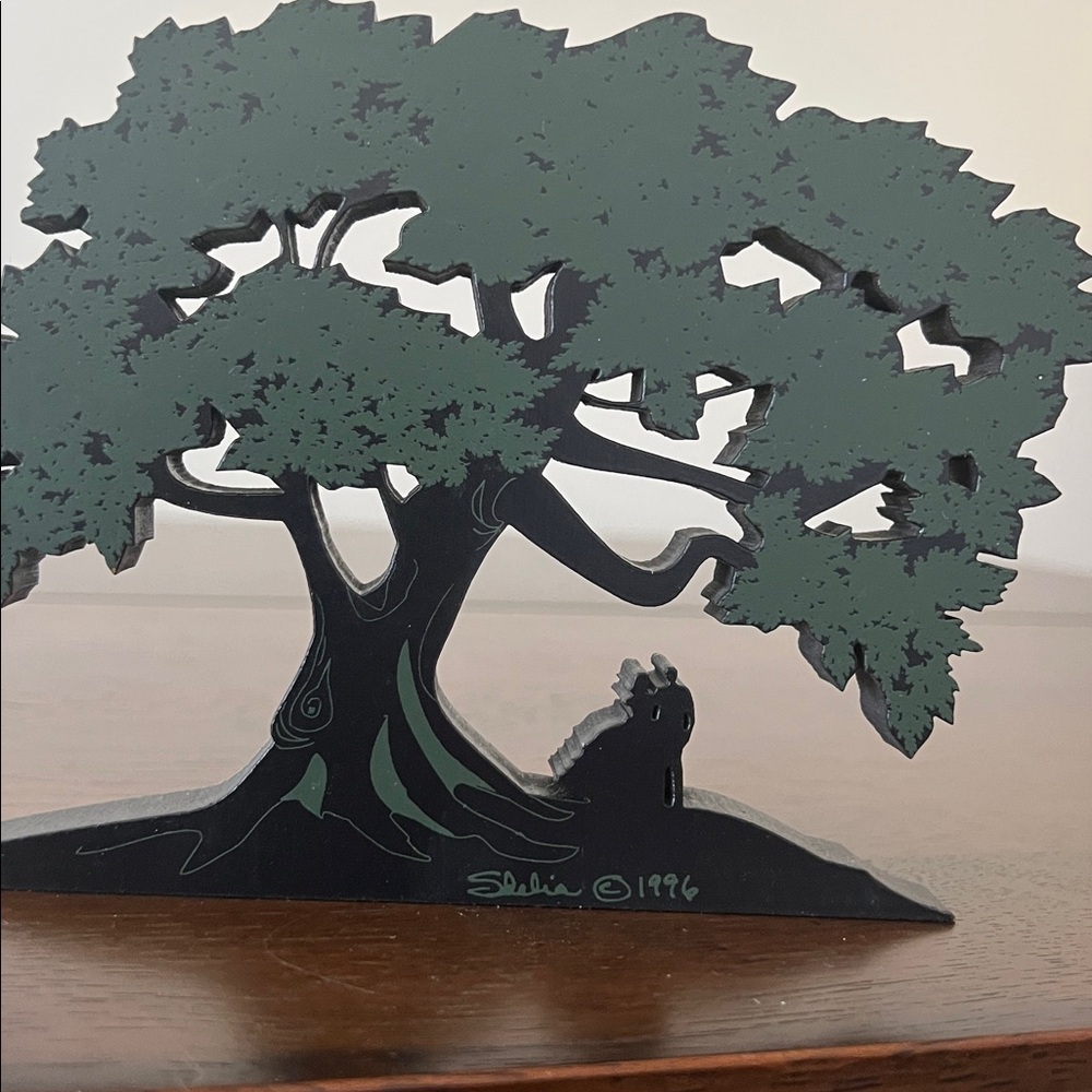 Decorative Wood Tree Silhouette from Gone with the Wind